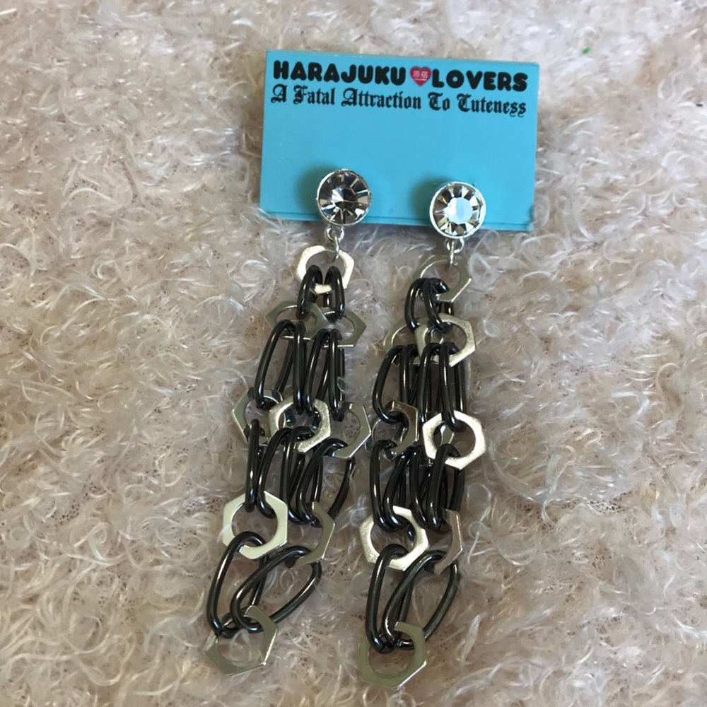 Harajuku Lovers Vintage Retro Earrings